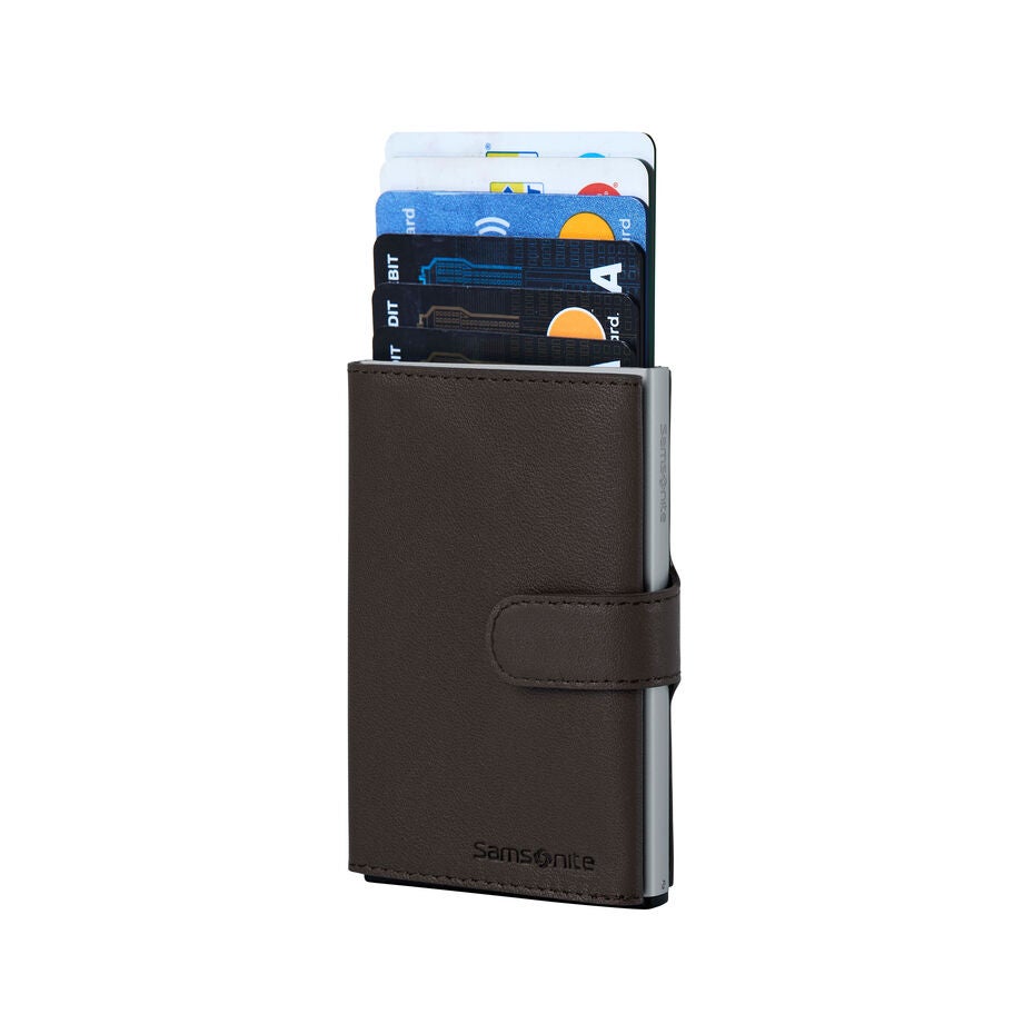 Samsonite Alufit Portefeuille Coulissant in the color Brun Fonc&eacute;. image number 1